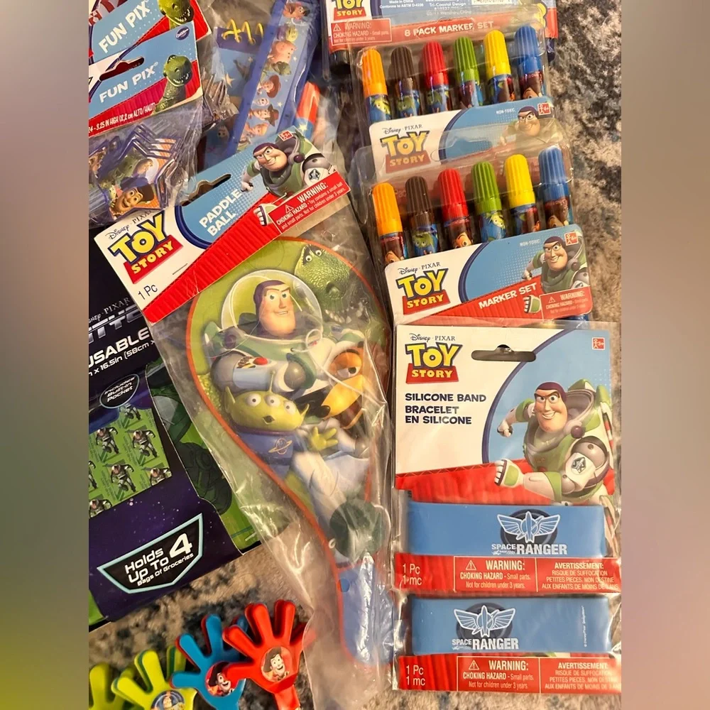 Disney’s Toy Story Party Favor/Easter Basket/Stocking Stuffers Bundle 27 Items#1